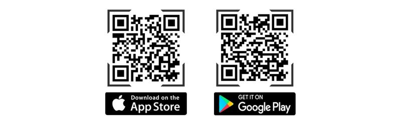 Ladda ner Eezi appen från QR koderna